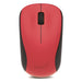 Genius NX-7000 Wireless Mouse, 2.4 GHz with USB Pico Receiver, Adjustable DPI levels up to 1200 DPI, 3 Button with Scroll Wheel, Ambidextrous Design, Red - IT Supplies Ltd