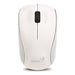 Genius NX-7000 Wireless Mouse, 2.4 GHz with USB Pico Receiver, Adjustable DPI levels up to 1200 DPI, 3 Button with Scroll Wheel, Ambidextrous Design, White - IT Supplies Ltd