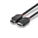 LINDY 36492 Black Line DisplayPort Cable, DisplayPort 1.2 (M) to DisplayPort 1.2 (M), 2m - IT Supplies Ltd