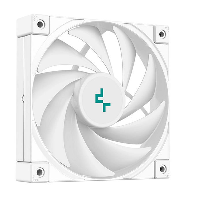 DeepCool AK620 WH Fan CPU Cooler, Universal Socket, Dual Powerful 120mm FDB PWM White Fans, 1850RPM, 6 Heat Pipes, 260W Heat Dissipation Power, Unique Matrix Fin Design, White Edition, Intel LGA 1700 Bracket Included - IT Supplies Ltd