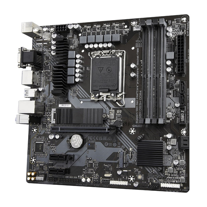 Gigabyte B760M DS3H DDR5 Motherboard, Intel Socket 1700, 12th/13th Gen, Micro ATX - IT Supplies Ltd