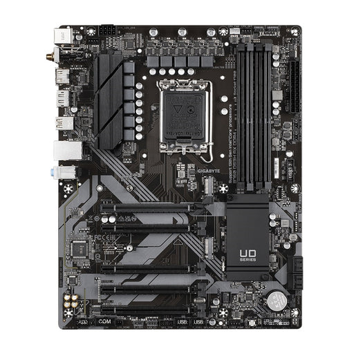 Gigabyte B760 DS3H AX Ultra Durable Intel 1700 Socket Motherboard, ATX, 4x DDR5 Slots, 2x M.2 Sockets, 2x USB-C Port, Fitted I/O Shield, GbE LAN, Wi-Fi 6E, 1x DisplayPort / 1x HDMI Port - IT Supplies Ltd