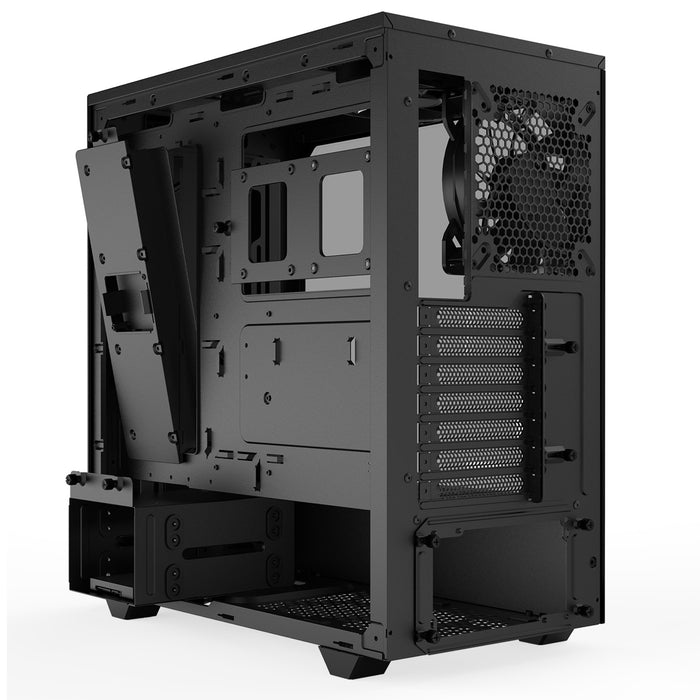 be quiet! Pure Base 500DX Case, Black, Mid Tower, Tempered Glass Side Window Panels, 3 x Pure Wings 2 140mm Black PWM Fans Included - IT Supplies Ltd