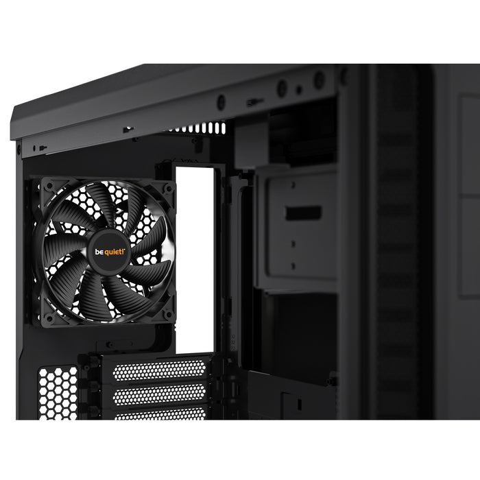 be quiet! Pure Base 600 Case, Black, MId Tower, 2 x USB 3.2 Gen 1 Type-A, 3 x Pure Wings 2 Black PWM Fans Included, Completely Sound Insulated - IT Supplies Ltd