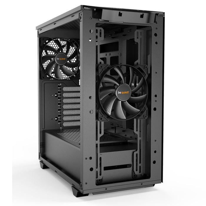 be quiet! Pure Base 500 Mid Tower Case, 2 x USB 3.2 Gen 1 Type-A, 2 x Pure Wings 2 140mm Black PWM Fans Included - IT Supplies Ltd