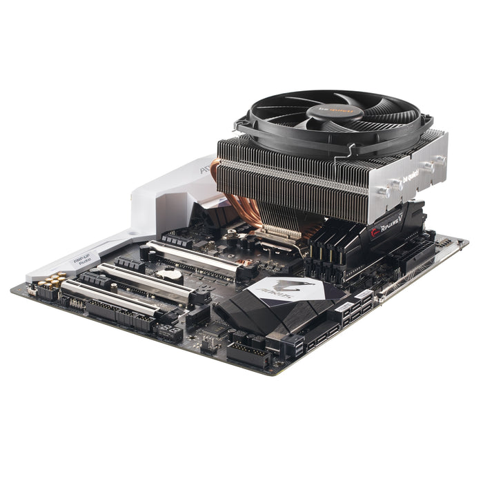 be quiet! Shadow Rock TF 2 Fan CPU Cooler, Universal Socket, Silence-Optimized 135mm PWM Black Cooling Fan - IT Supplies Ltd