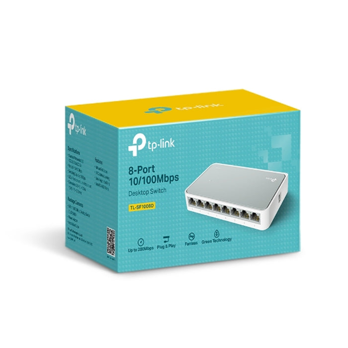 TP-Link SOHO TL-SF1008D 8-Port 10/100Mbps Desktop Switch