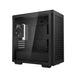 DeepCool CH370 Micro ATX Case with Tempered Glass Side Panel, 2 x USB 3.0, 4 x Expansion Slots with support for a 360mm Radiator and up to 8x 120mm Fans, Black - IT Supplies Ltd