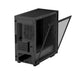 DeepCool CH370 Micro ATX Case with Tempered Glass Side Panel, 2 x USB 3.0, 4 x Expansion Slots with support for a 360mm Radiator and up to 8x 120mm Fans, Black - IT Supplies Ltd