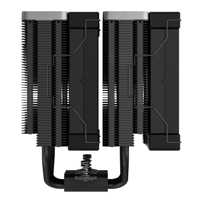 DeepCool AK620 ZERO DARK CPU Cooler, 2x120mm Fan, 1850rpm, 68.99 CFM, PWM, Aluminium Fins, Copper Heatpipes, Intel/AMD - IT Supplies Ltd