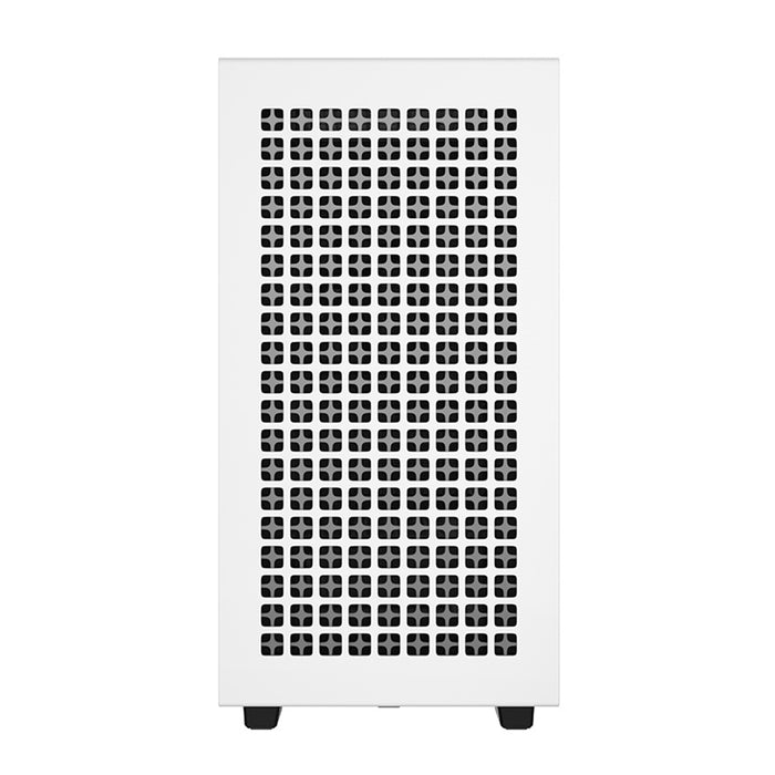 DeepCool CH370 WH, White, Mini Tower Chassis w/ Tempered Glass Window, 1x 120mm Fan, 2x USB 3.0, mATX/mITX