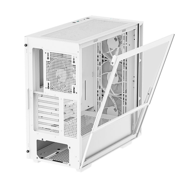 DeepCool CH560, White, Mid Tower Gaming Case, Tempered Glass, 4x ARGB Fans, E-ATX/ATX/MicroATX - IT Supplies Ltd