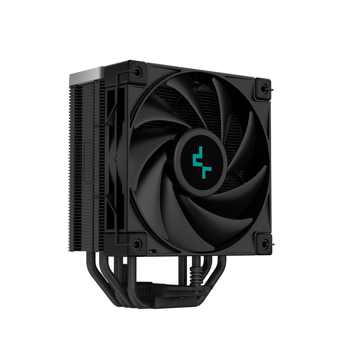 DeepCool AK400 Zero Dark Fan CPU Cooler, Universal Socket, High Performance 120mm Silent Hydro Bearing PWM Black Fan - IT Supplies Ltd