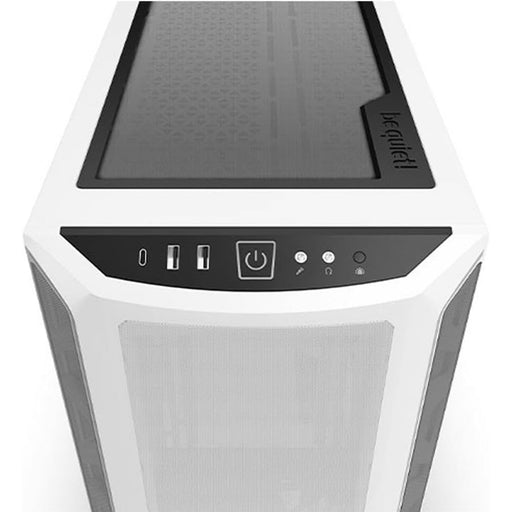 be quiet! Shadow Base 800 DX, White, Mid Tower w/ Tempered Glass Window, 3x 140mm Fans, USB 3.2 Gen2,E-ATX/ATX/mATX/mITX - IT Supplies Ltd