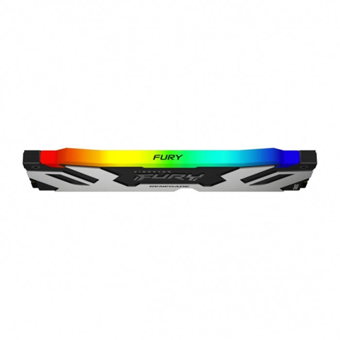 Kingston FURY Renegade RGB KF564C32RSAK2-64 64GB (32GB x2) DDR5 6400MT/s Silver/Black DIMM - IT Supplies Ltd