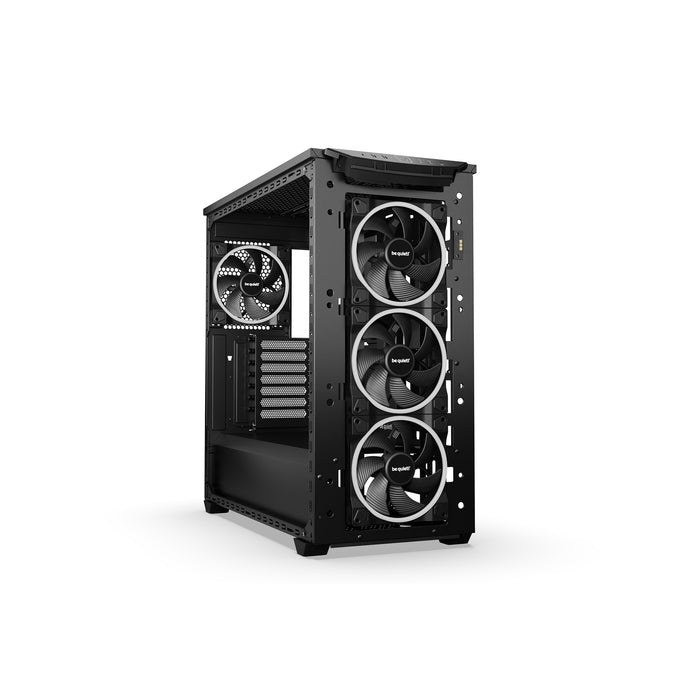 be quiet! Shadow Base 800 FX Black Mid Tower Chassis, Addressable RGB LEDs, 4x 140mm Fans, mITX/mATX/ATX/EATX - IT Supplies Ltd