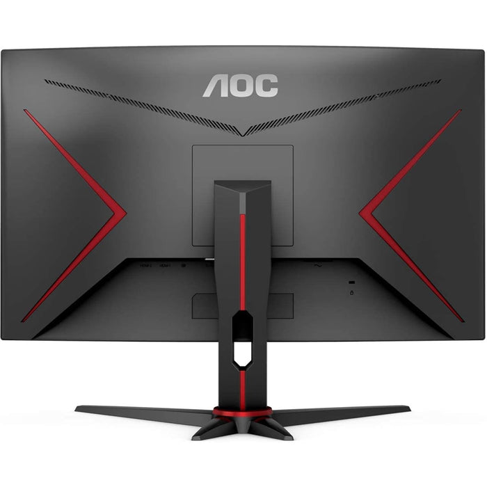 AOC C24G2AE/BK 24 Inch Curved Full HD VA Monitor, 165Hz, 1ms, DisplayPort, HDMI, VGA, Speakers, AMD FreeSync - IT Supplies Ltd