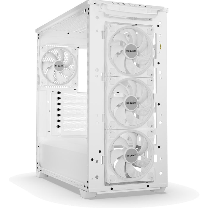 be quiet! Shadow Base 800 FX White Mid Tower Chassis, Addressable RGB LEDs, 4x 140mm Fans, mITX/mATX/ATX/EATX - IT Supplies Ltd