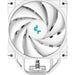 DeepCool AK400 Digital CPU Cooler, White, 1x 120mm Fan, Single Tower, ARGB, 4x Direct Touch Copper Heatpipes, Intel/AMD - IT Supplies Ltd