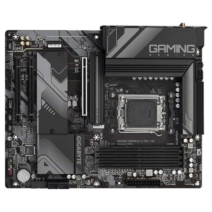 Gigabyte B650 GAMING X AX, AMD Socket AM5, 1x PCIe 4.0 x16, 2x PCIe 3.0 x1, 2x M.2 2280, WiFi 6E, Realtek 2.5GbE LAN, HDMI/DisplayPort - IT Supplies Ltd