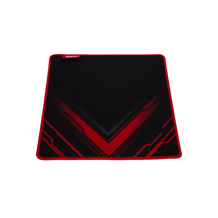 Marvo G49 Gaming Mouse Pad, Large 450x400x3mm, Soft Microfiber Surface for speed and control with Non-Slip Rubber Base and Stitched Edges, Black and Red - IT Supplies Ltd