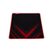 Marvo G49 Gaming Mouse Pad, Large 450x400x3mm, Soft Microfiber Surface for speed and control with Non-Slip Rubber Base and Stitched Edges, Black and Red - IT Supplies Ltd