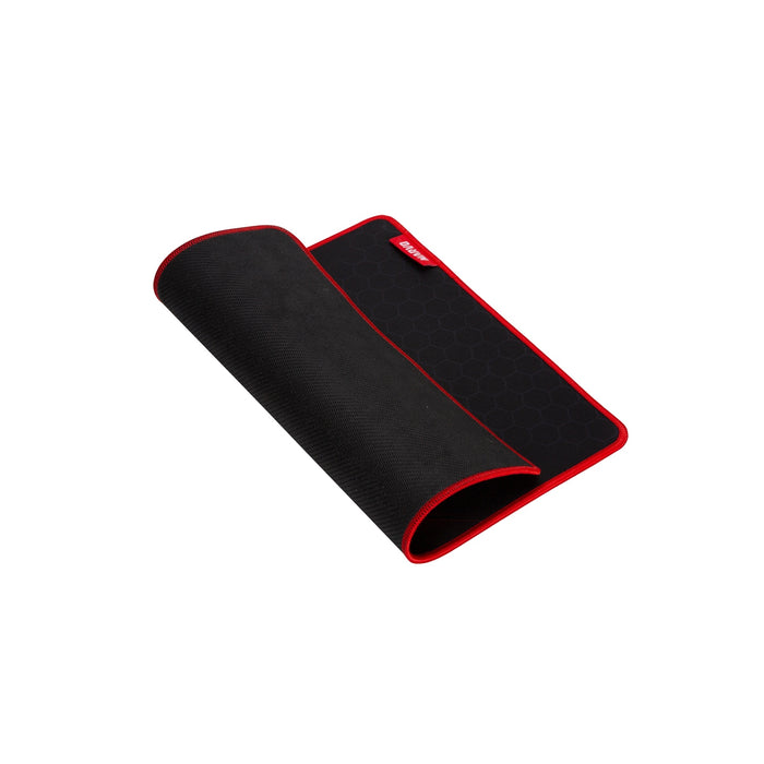 Marvo G49 Gaming Mouse Pad, Large 450x400x3mm, Soft Microfiber Surface for speed and control with Non-Slip Rubber Base and Stitched Edges, Black and Red - IT Supplies Ltd