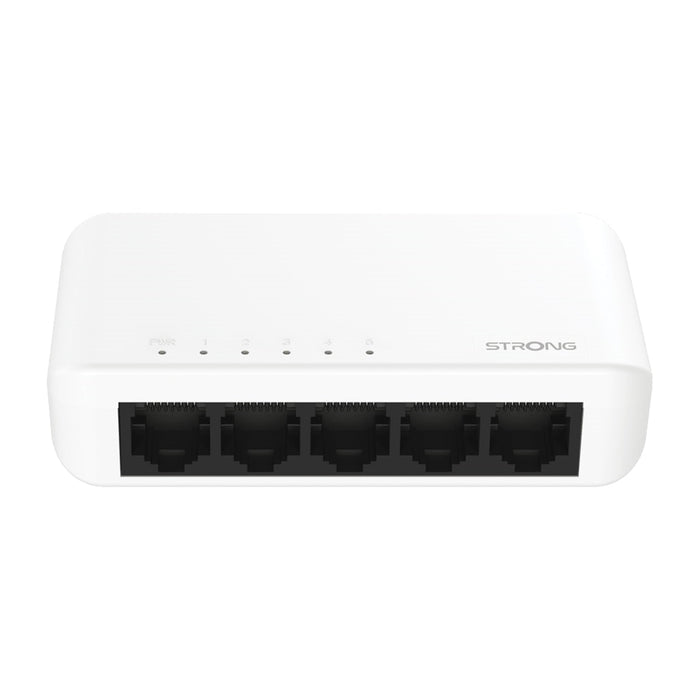 Strong SW5000PUK 5 Port Gigabit Switch (Plastic) - IT Supplies Ltd