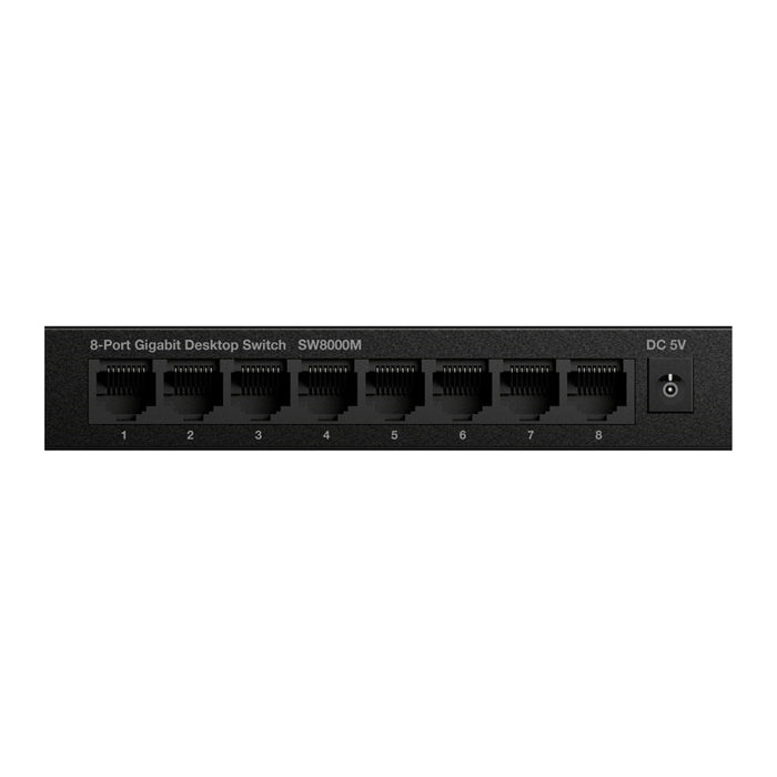 Strong SW8000MUK 8 Port Gigabit Switch (Metal) - IT Supplies Ltd