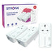 Strong POWERL600TRIUKV2 AV600 Passthrough Powerline Kit Triple Pack (3 Pack) - IT Supplies Ltd