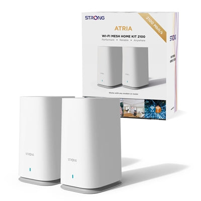 Strong MESHKIT2100UK(DUO) AC2100 Whole Home Wi-Fi Mesh System (2 Pack) - 3,300sq.ft Coverage - IT Supplies Ltd