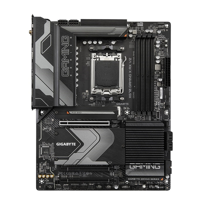 Gigabyte X670 GAMING X AX V2 AMD AM5 Socket Motherboard, ATX, 4x DDR5 Slots, 4x M.2 Sockets, 2x USB-C Port, Fitted I/O Shield, Wi-Fi 6E, 1x HDMI Port - IT Supplies Ltd