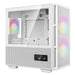 DeepCool CH360 Digital Gaming Case: White, Mid Tower with Tempered Glass Side Window Panel, Advanced Cooling, USB 3.0/USB-C Ports, Pre-Installed Fans, Micro ATX/Mini-ITX - IT Supplies Ltd