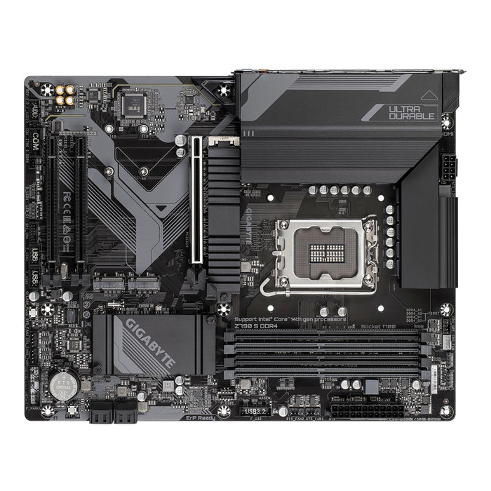 Gigabyte Z790 S DDR4 Ultra Durable Intel 1700 Socket Motherboard, ATX, 4x DDR4 Slots, 3x M.2 Sockets, 1x USB-C Port, Fitted I/O Shield, 1x DisplayPort / 1x HDMI Port