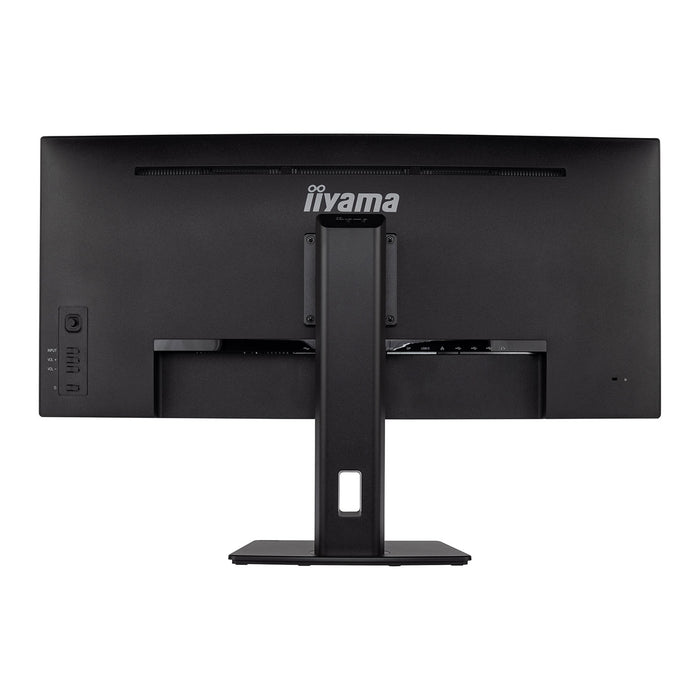 iiyama Prolite XCB3494WQSN-B5 34 inch Curved Monitor, USB-C Dock, RJ45 (LAN), KVM Switch, UWQHD, 0.4ms, HDMI, DisplayPort, USB-Hub, USB-C, 120Hz, Speakers, Black, Internal PSU, VESA, Height Adjust, Pivot - IT Supplies Ltd