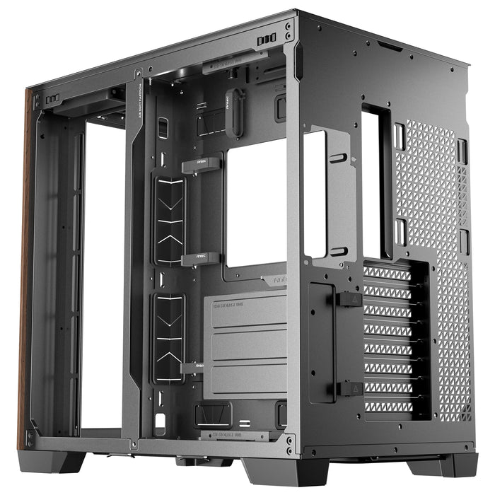 ANTEC Constellation C8 Dual Chamber Case, Gaming, Wood, Full Tower, 2 x USB 3.0 / 1 x USB Type-C, Seamless Left and Front Tempered Glass Side Panel, E-ATX, ATX, Micro ATX, ITX - IT Supplies Ltd