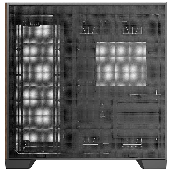 ANTEC Constellation C8 Dual Chamber Case, Gaming, Wood, Full Tower, 2 x USB 3.0 / 1 x USB Type-C, Seamless Left and Front Tempered Glass Side Panel, E-ATX, ATX, Micro ATX, ITX - IT Supplies Ltd