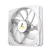 Antec P12R ARGB Reverse PWM 120mm Fan - 4-Pin, White, High-Airflow Cooling, 9-Blade Design with Anti-Vibration Pads - IT Supplies Ltd