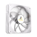 Antec P12R ARGB Reverse PWM 120mm Fan - 4-Pin, White, High-Airflow Cooling, 9-Blade Design with Anti-Vibration Pads - IT Supplies Ltd