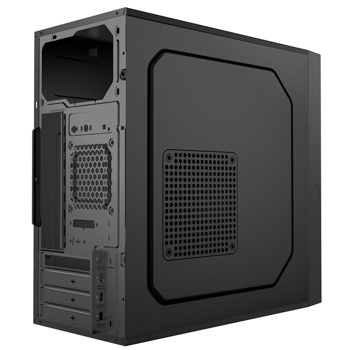 CiT Work Micro-ATX PC Case with USB 3.0, HD Audio, and Efficient Cooling Compact Steel Design for Home and Office Builds - IT Supplies Ltd