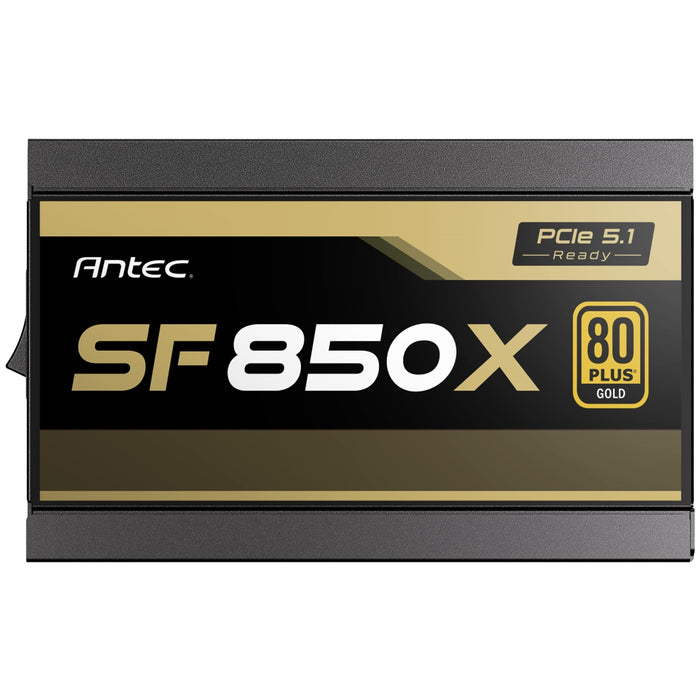 Antec SF850X 850W Power Supply - 80 PLUS Gold Certified, Fully Modular, SFX 4.1, ATX 3.1, PCIe 5.1 Ready - IT Supplies Ltd