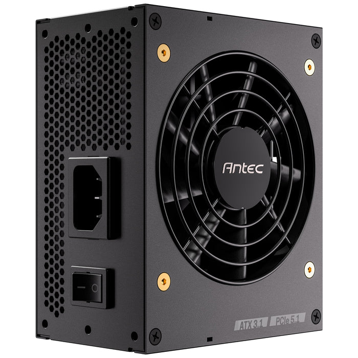 Antec SF850X 850W Power Supply - 80 PLUS Gold Certified, Fully Modular, SFX 4.1, ATX 3.1, PCIe 5.1 Ready - IT Supplies Ltd