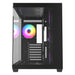 CRONUS Pallas Case, Gaming, Black, Mid Tower, 1 x USB 3.0 / 2 x USB 2.0, Tempered Glass Front & Side Window Panels, Addressable RGB LED Fans, ATX, Micro ATX, Mini-ITX - IT Supplies Ltd