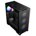 CRONUS Phanes Gaming PC Case, Mid Tower with Tempered Glass, ARGB Lighting, Enhanced Connectivity, and Superior Airflow, ATX, Micro ATX, Mini-ITX, and E-ATX - IT Supplies Ltd