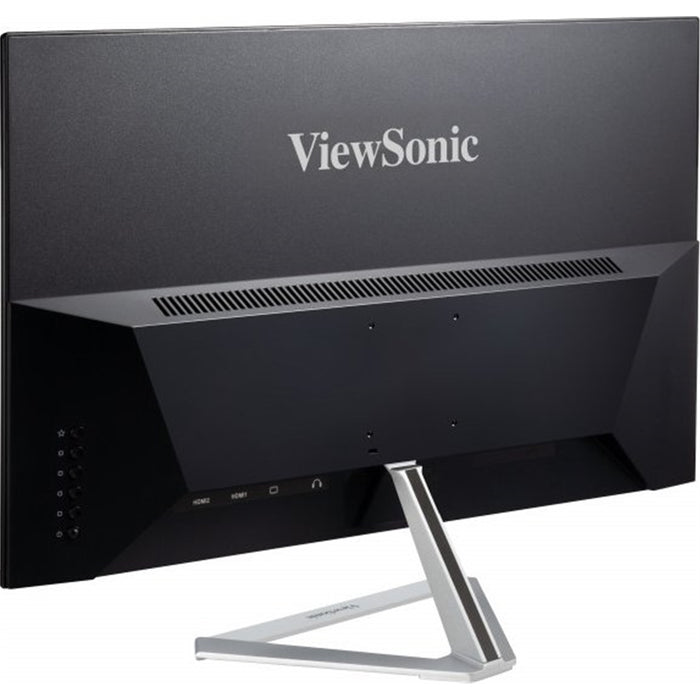 Viewsonic VX2776-SMH 27 Inch IPS Frameless Monitor, Full HD, 100Hz, 4ms, VGA, 2xHDMI, Int PSU, VESA, Chrome Stand, Speakers - IT Supplies Ltd