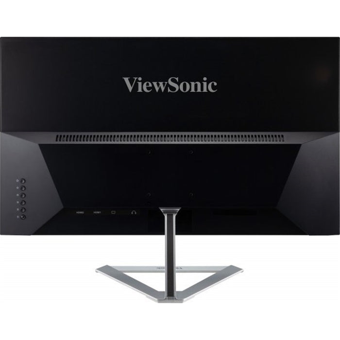 Viewsonic VX2776-SMH 27 Inch IPS Frameless Monitor, Full HD, 100Hz, 4ms, VGA, 2xHDMI, Int PSU, VESA, Chrome Stand, Speakers - IT Supplies Ltd