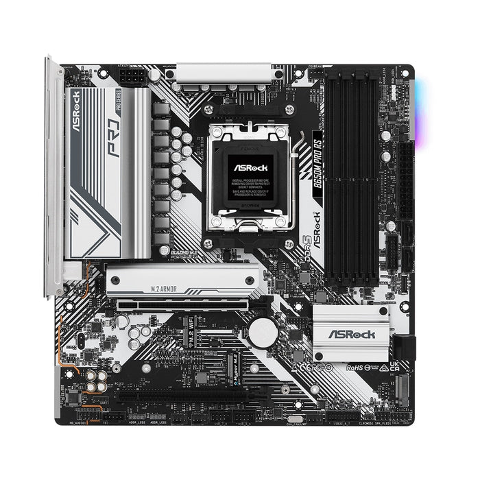 ASRock B650M Pro RS | AM5, DDR5, PCIe 5.0, USB-C, 2.5GbE, HDMI, M.2