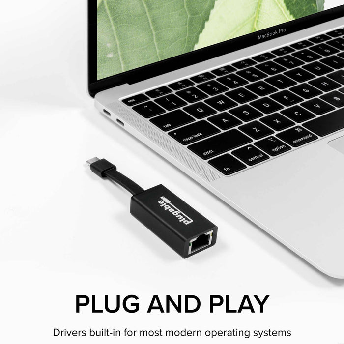 Plugable USB-TE1000 USB-C to Gigabit Ethernet Adapter