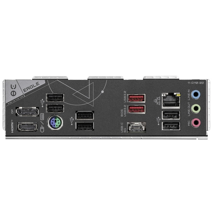 Gigabyte B650 EAGLE AMD AM5 Socket Motherboard, ATX, 4x DDR5 Slots, 3x M.2 Sockets, 2x USB-C Port, Fitted I/O Shield, GbE LAN, 1x DisplayPort / 1x HDMI Port