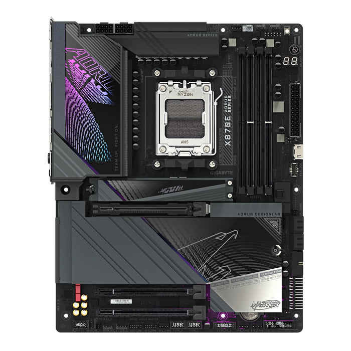 Gigabyte X870E AORUS MASTER | AMD AM5, DDR5, Wi-Fi 7, PCIe 5.0